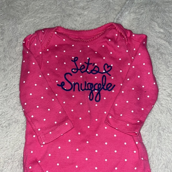 (3 for $10) jumping beans polkadot bodysuit - Picture 2 of 4